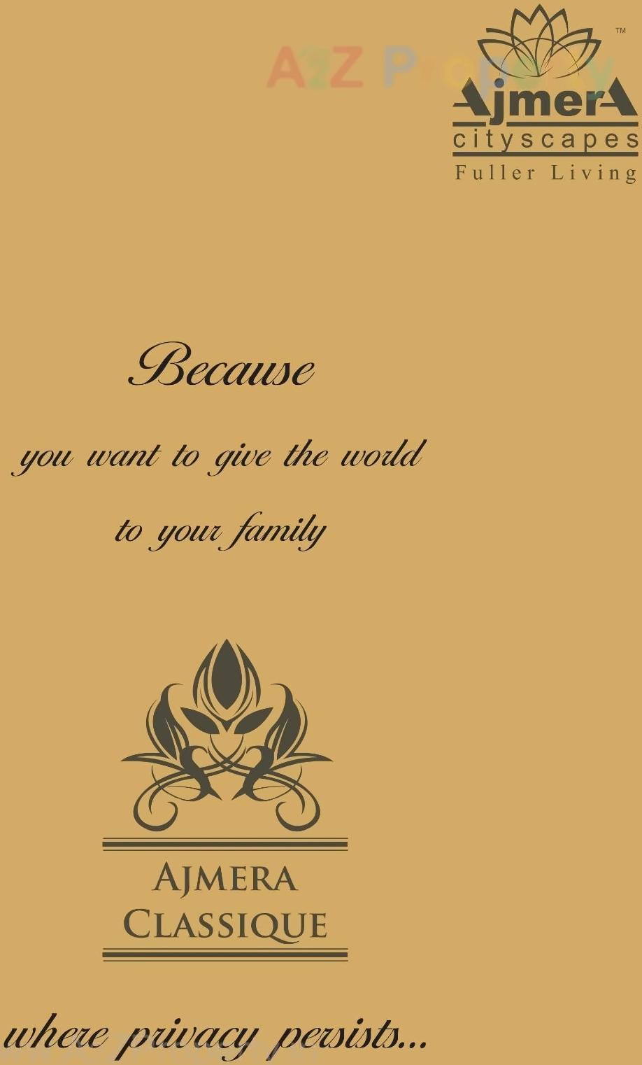  of real estate project Ajmera Classique located at Mumbai-city, MumbaiCity, Maharashtra