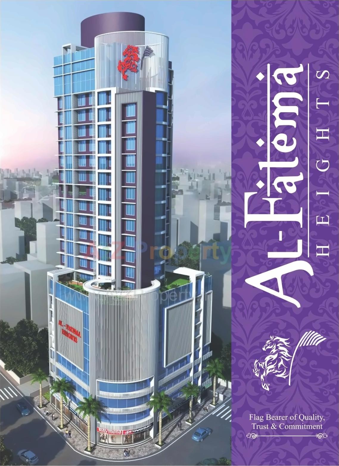 3D Elevation of real estate project Al Fatema Heights located at Abcd400009, MumbaiCity, Maharashtra
