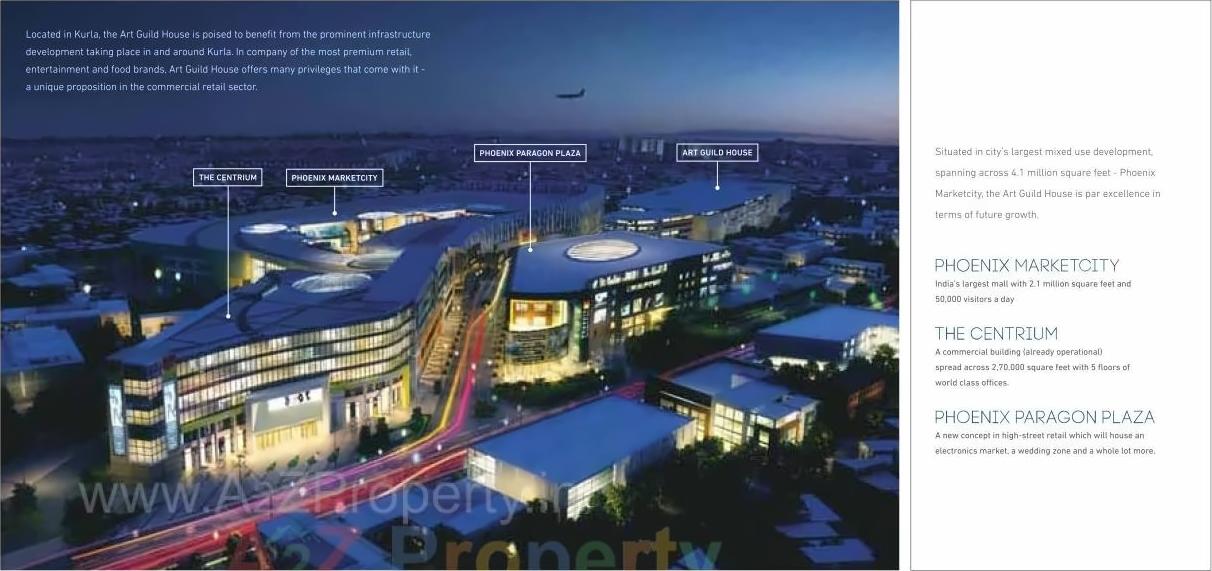 3D Elevation of real estate project Art Guild House located at Mumbai-city, MumbaiCity, Maharashtra