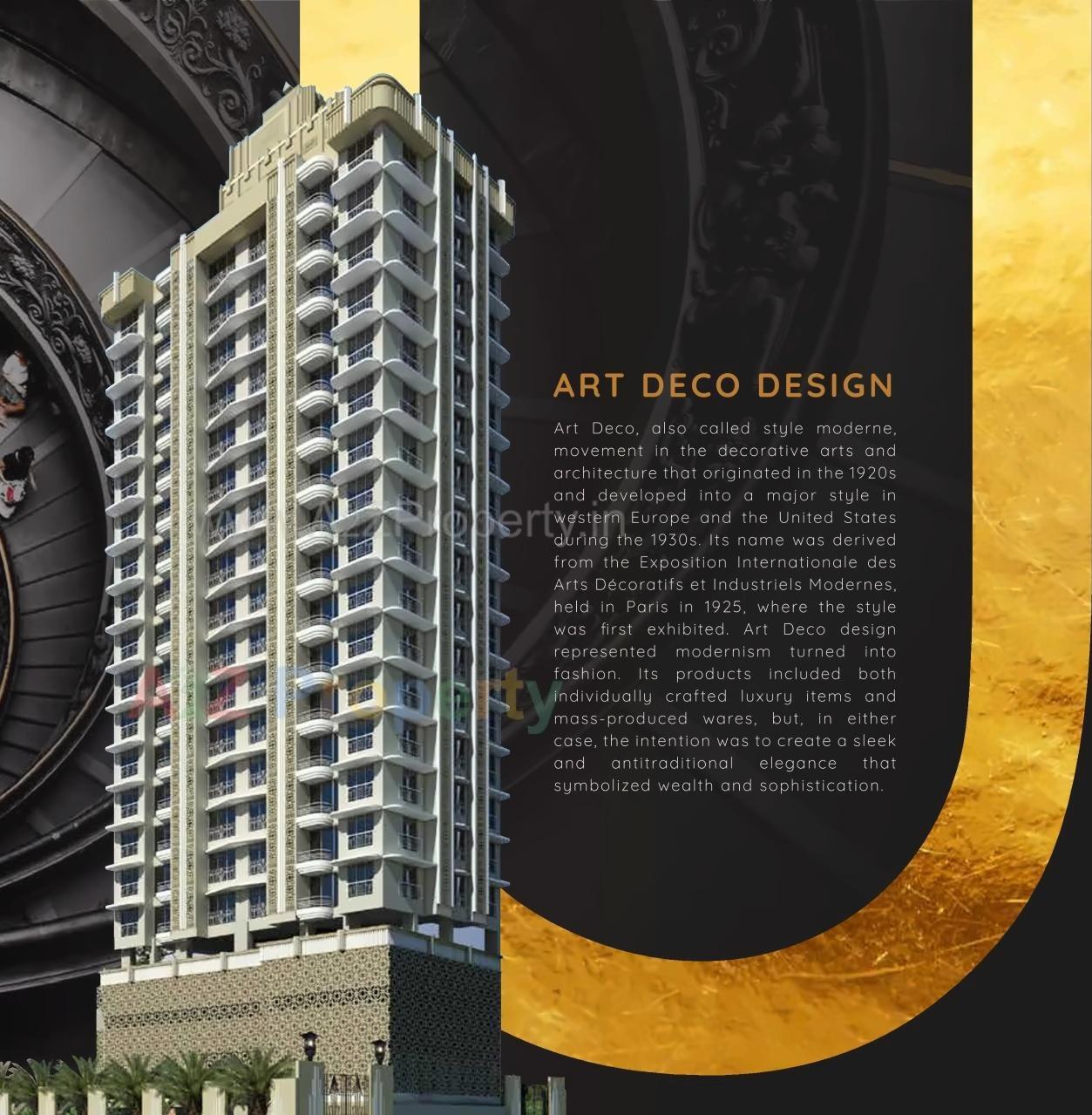 3D Elevation of real estate project Aurum Heights located at E400011, MumbaiCity, Maharashtra