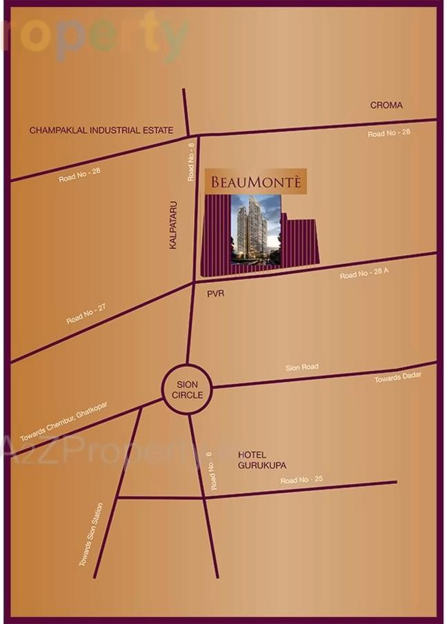  of real estate project Beaumonte Tower located at Fnorth400022, MumbaiCity, Maharashtra