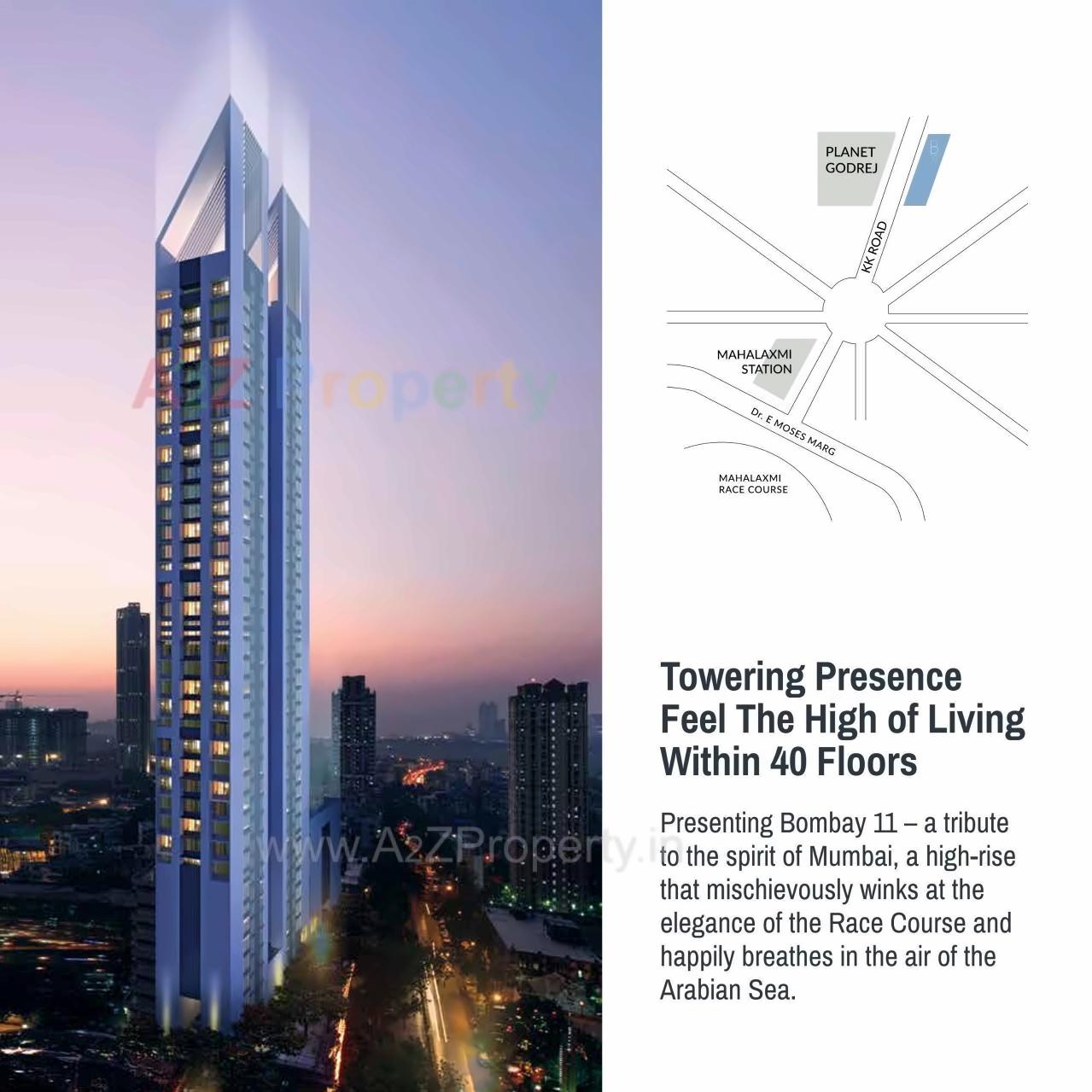 3D Elevation of real estate project Bombay Xi located at E400011, MumbaiCity, Maharashtra