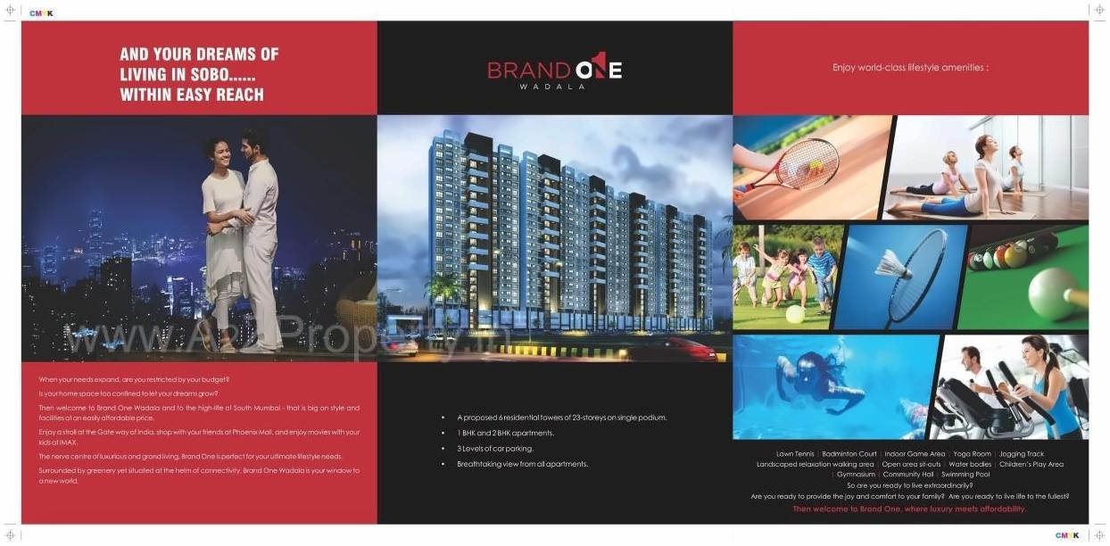  of real estate project Brand One Wadala located at Fnorth400037, MumbaiCity, Maharashtra
