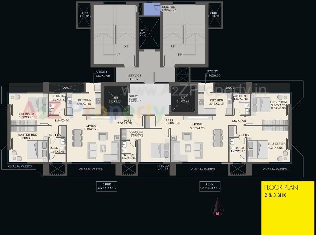 Layout of real estate project Cornerstone located at Mumbai-city, MumbaiCity, Maharashtra