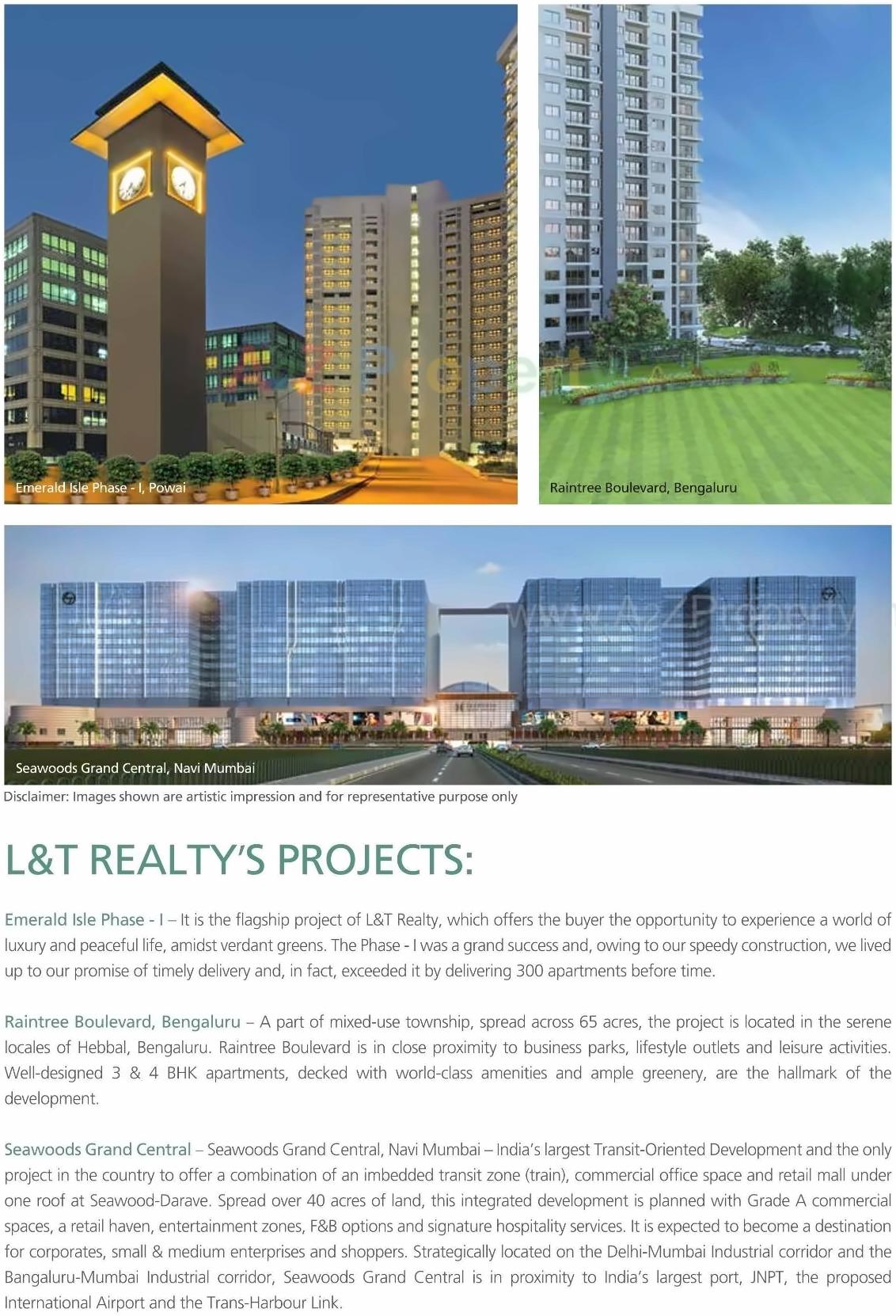 3D Elevation of real estate project Crescent Bay   T1   40, 41 Floors located at Fsouth400012, MumbaiCity, Maharashtra