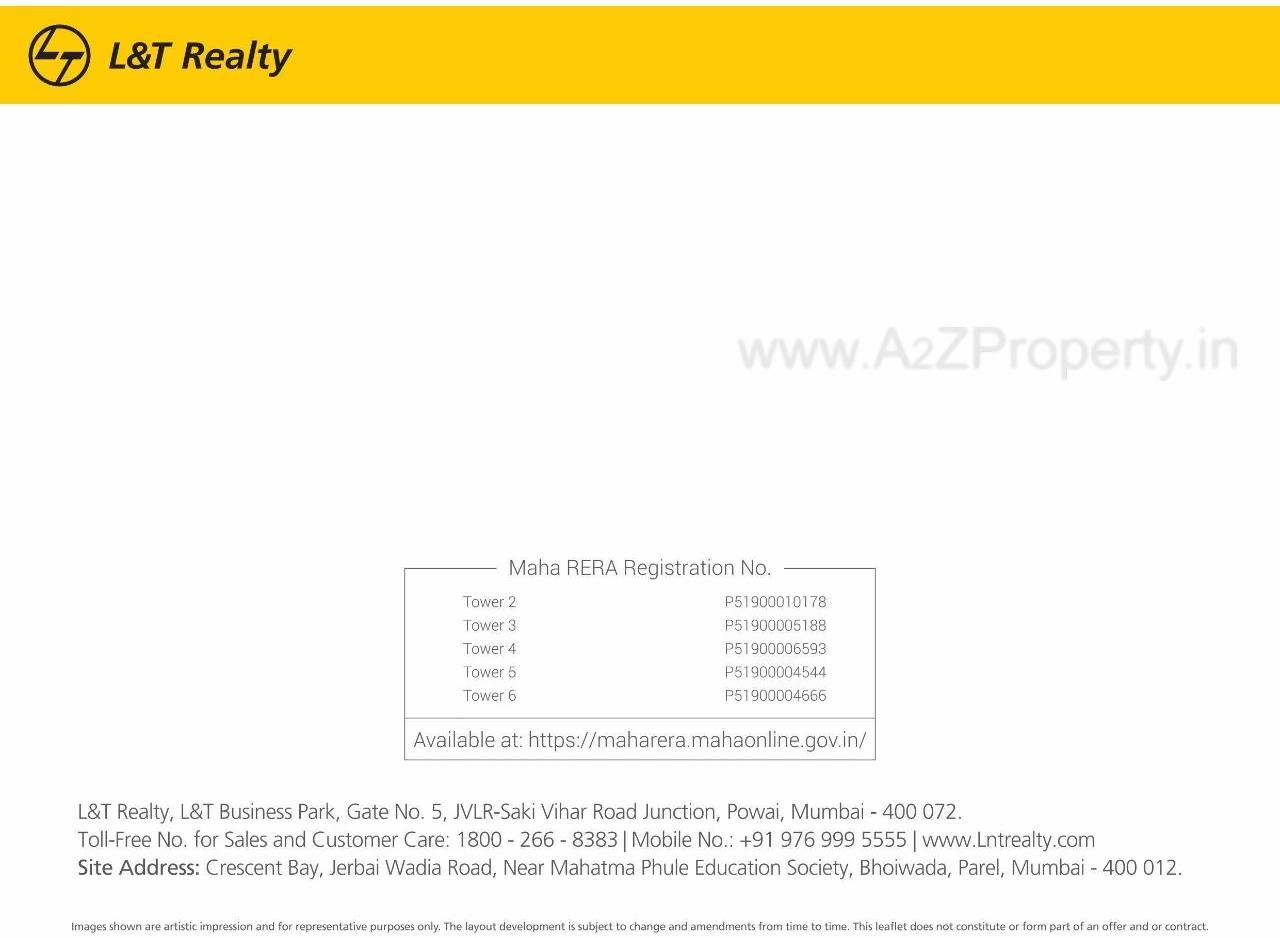  of real estate project Crescent Bay   T1   40, 41 Floors located at Fsouth400012, MumbaiCity, Maharashtra