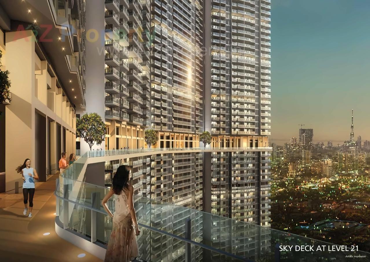 3D Elevation of real estate project Crescent Bay   T1   40, 41 Floors located at Fsouth400012, MumbaiCity, Maharashtra