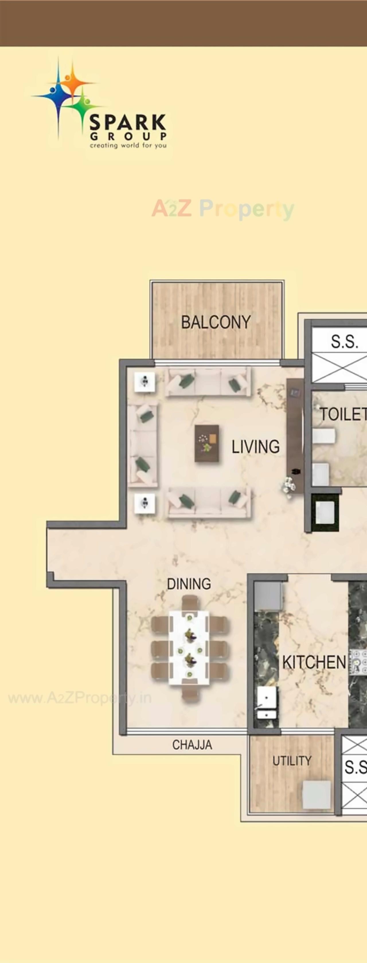 Layout of real estate project Desai Harmony located at Mumbai-city, MumbaiCity, Maharashtra