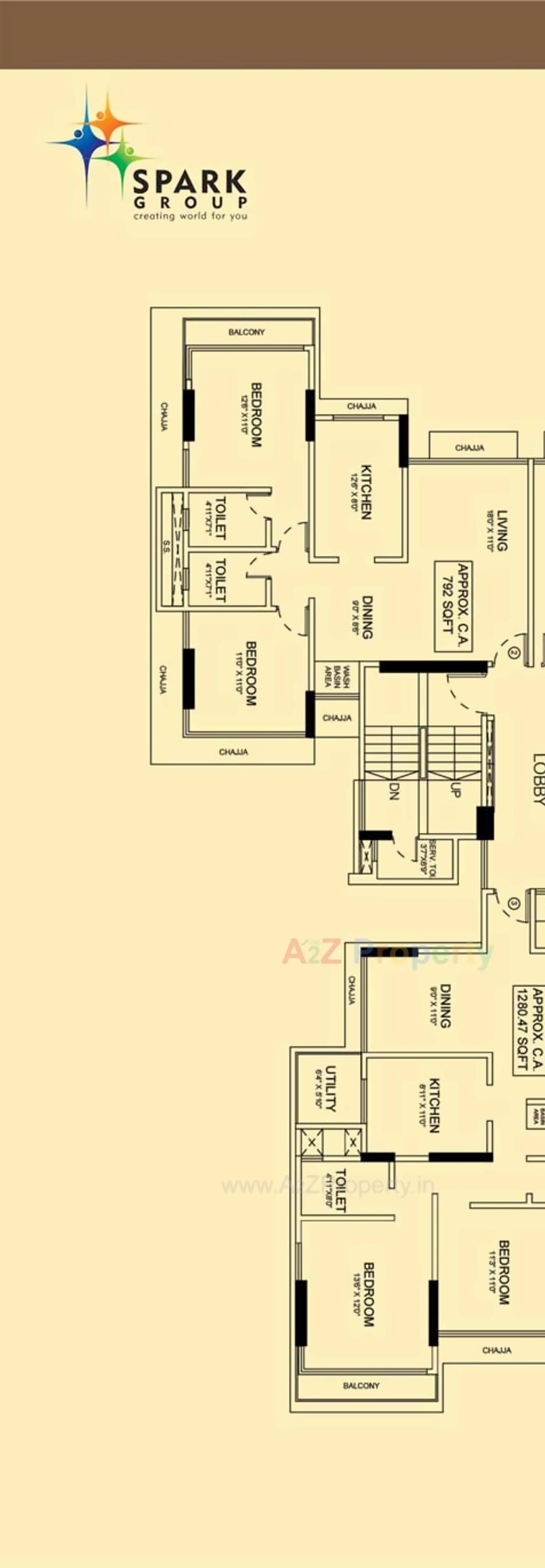 Layout of real estate project Desai Harmony located at Mumbai-city, MumbaiCity, Maharashtra