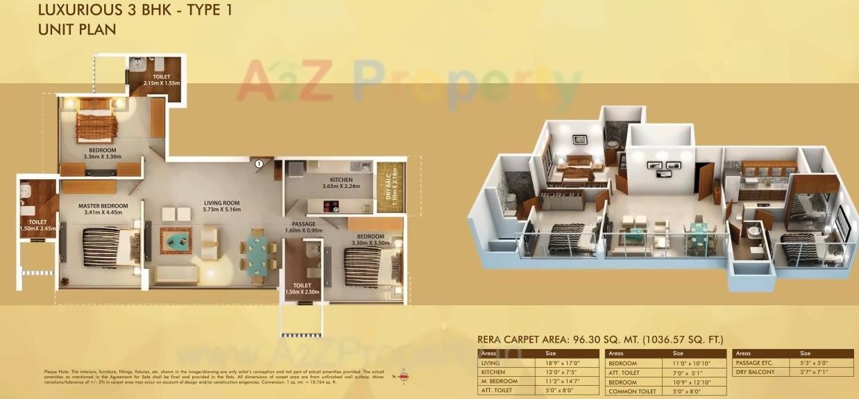 Layout of real estate project Dosti Belleza located at Mumbai-city, MumbaiCity, Maharashtra