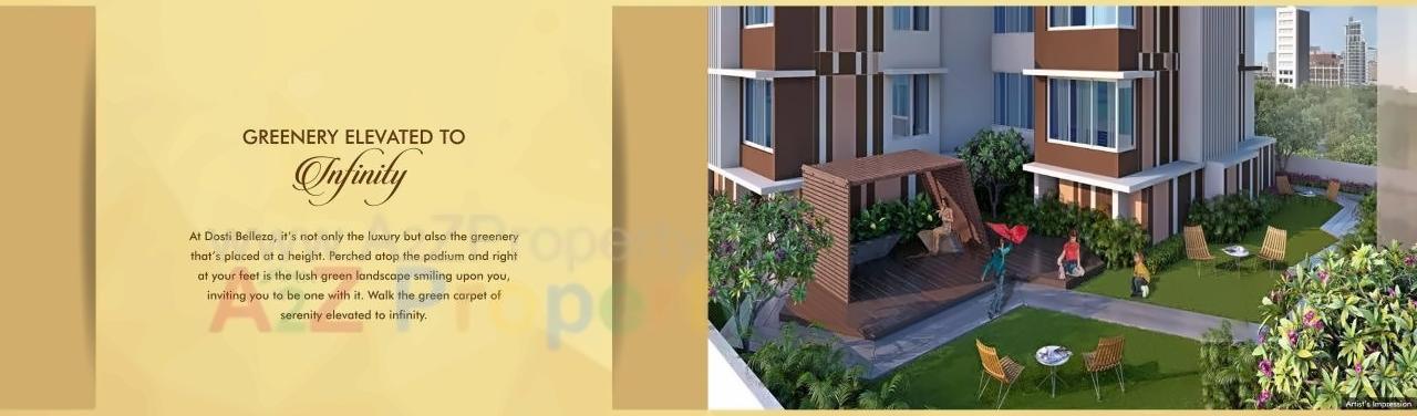 3D Elevation of real estate project Dosti Belleza located at Mumbai-city, MumbaiCity, Maharashtra