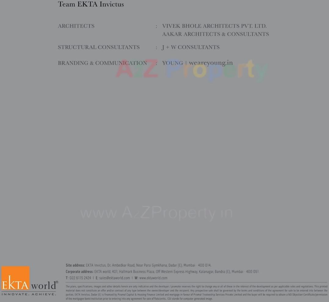  of real estate project Ekta Invictus located at Fnorth400014, MumbaiCity, Maharashtra
