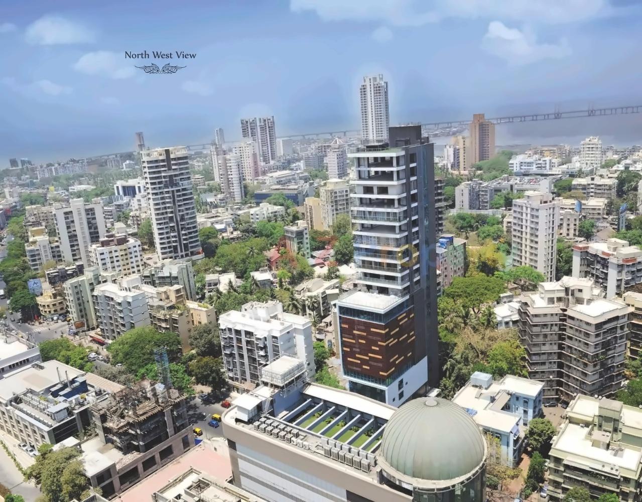 3D Elevation of real estate project Elanza located at Gsouth400025, MumbaiCity, Maharashtra