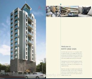 Elevation of real estate project Fifty One East located at E400008, MumbaiCity, Maharashtra