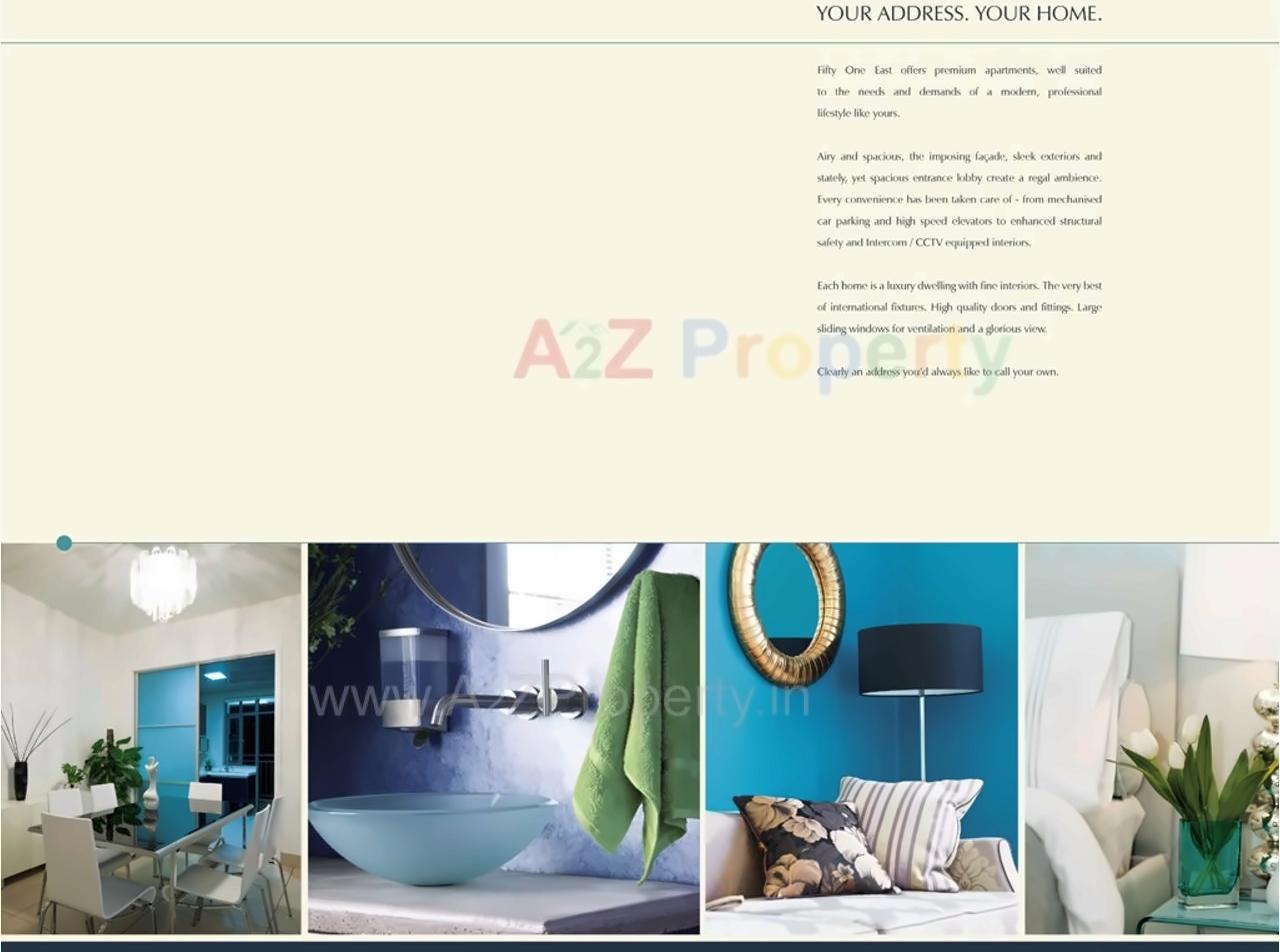  of real estate project Fifty One East located at E400008, MumbaiCity, Maharashtra