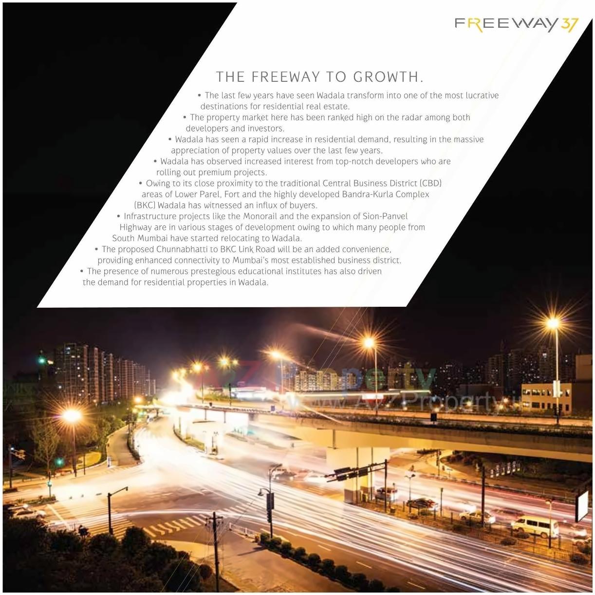 3D Elevation of real estate project Freeway located at Fnorth400022, MumbaiCity, Maharashtra