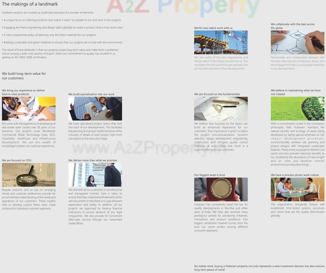  of real estate project Hubtown Vedant  14th To 18th Floor located at Mumbai-city, MumbaiCity, Maharashtra