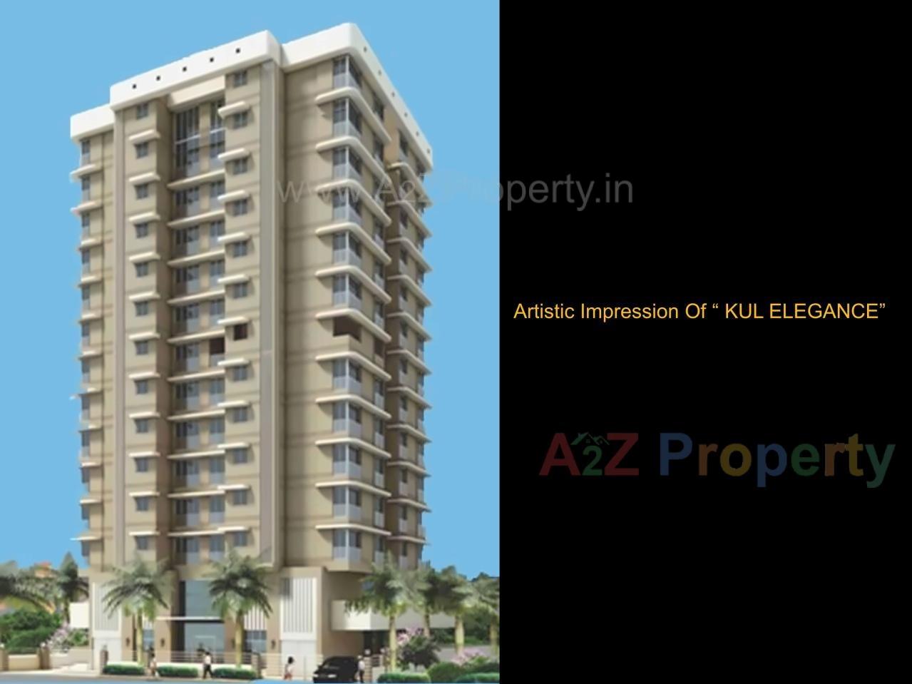 3D Elevation of real estate project Kul Elegance located at Mumbai-city, MumbaiCity, Maharashtra