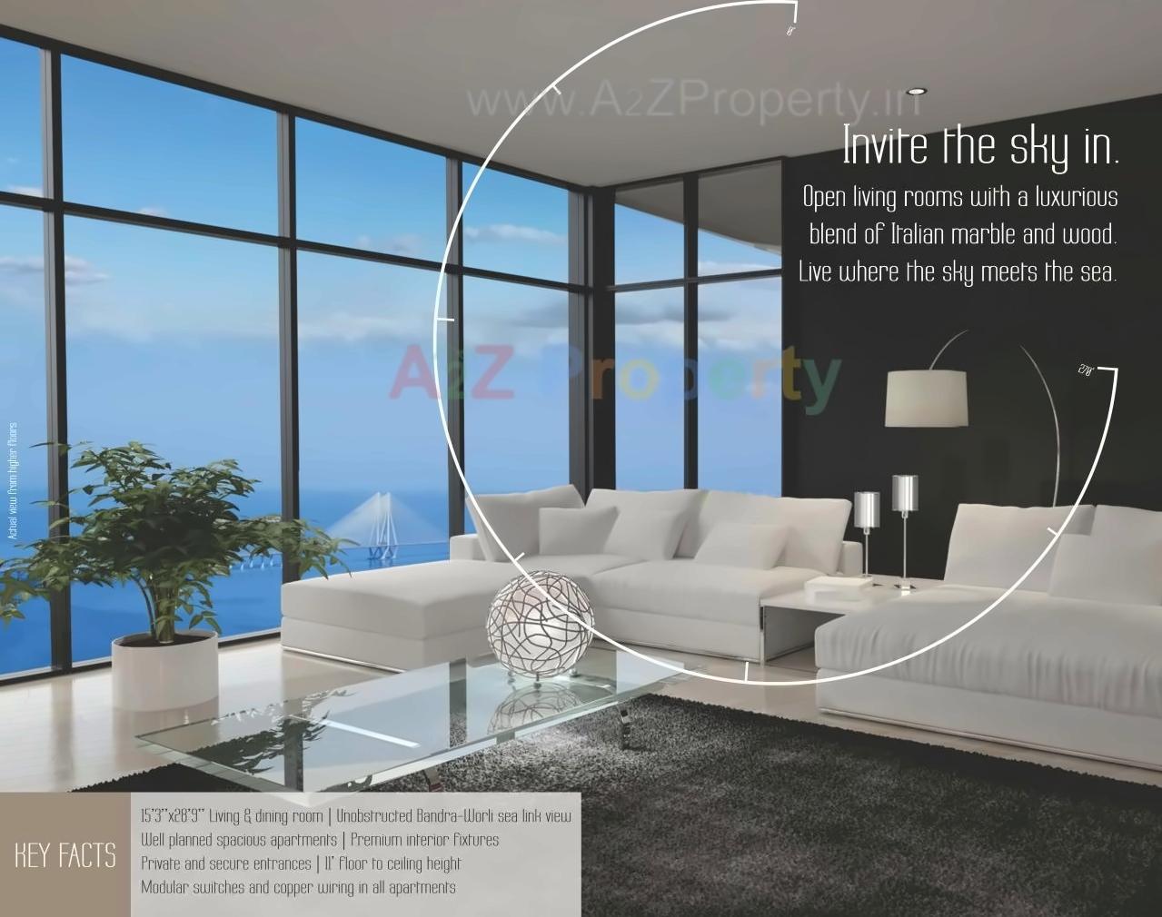 3D Elevation of real estate project Lifescapes Aquino located at Gsouth400025, MumbaiCity, Maharashtra