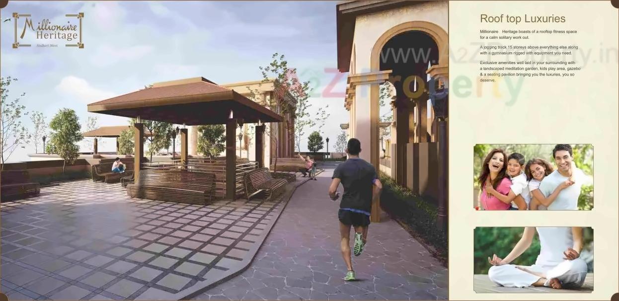 3D Elevation of real estate project Millionaire Heritage located at Mumbai-city, MumbaiCity, Maharashtra