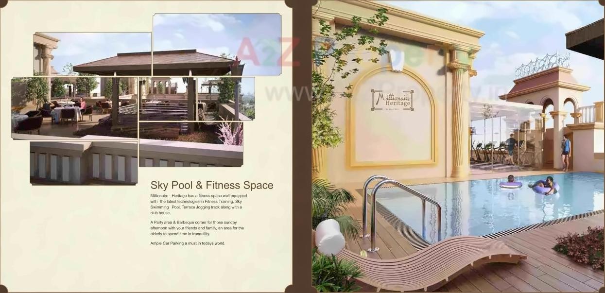 3D Elevation of real estate project Millionaire Heritage located at Mumbai-city, MumbaiCity, Maharashtra