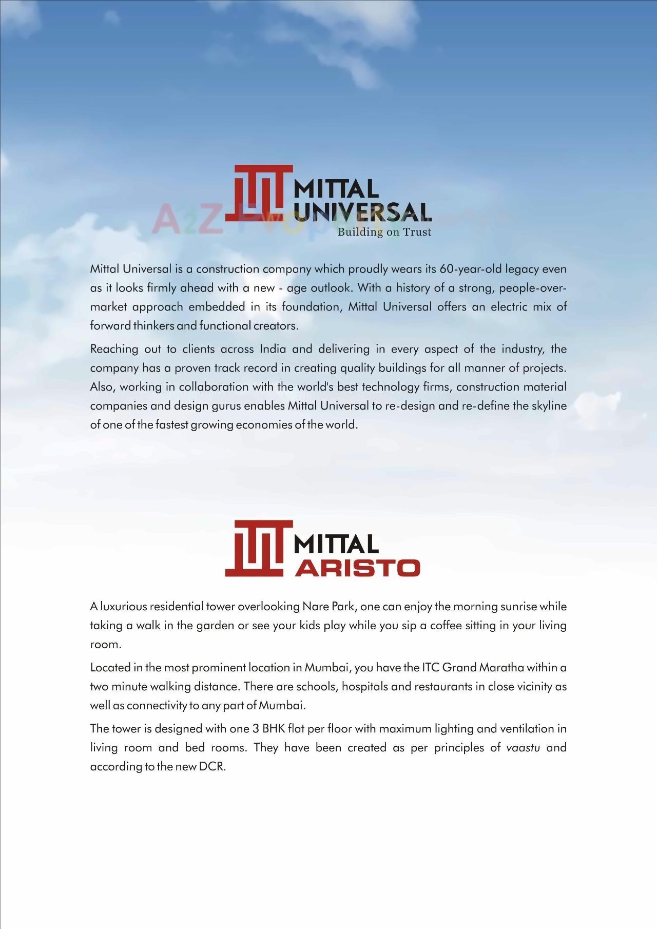  of real estate project Mittal Aristo located at Fsouth400012, MumbaiCity, Maharashtra