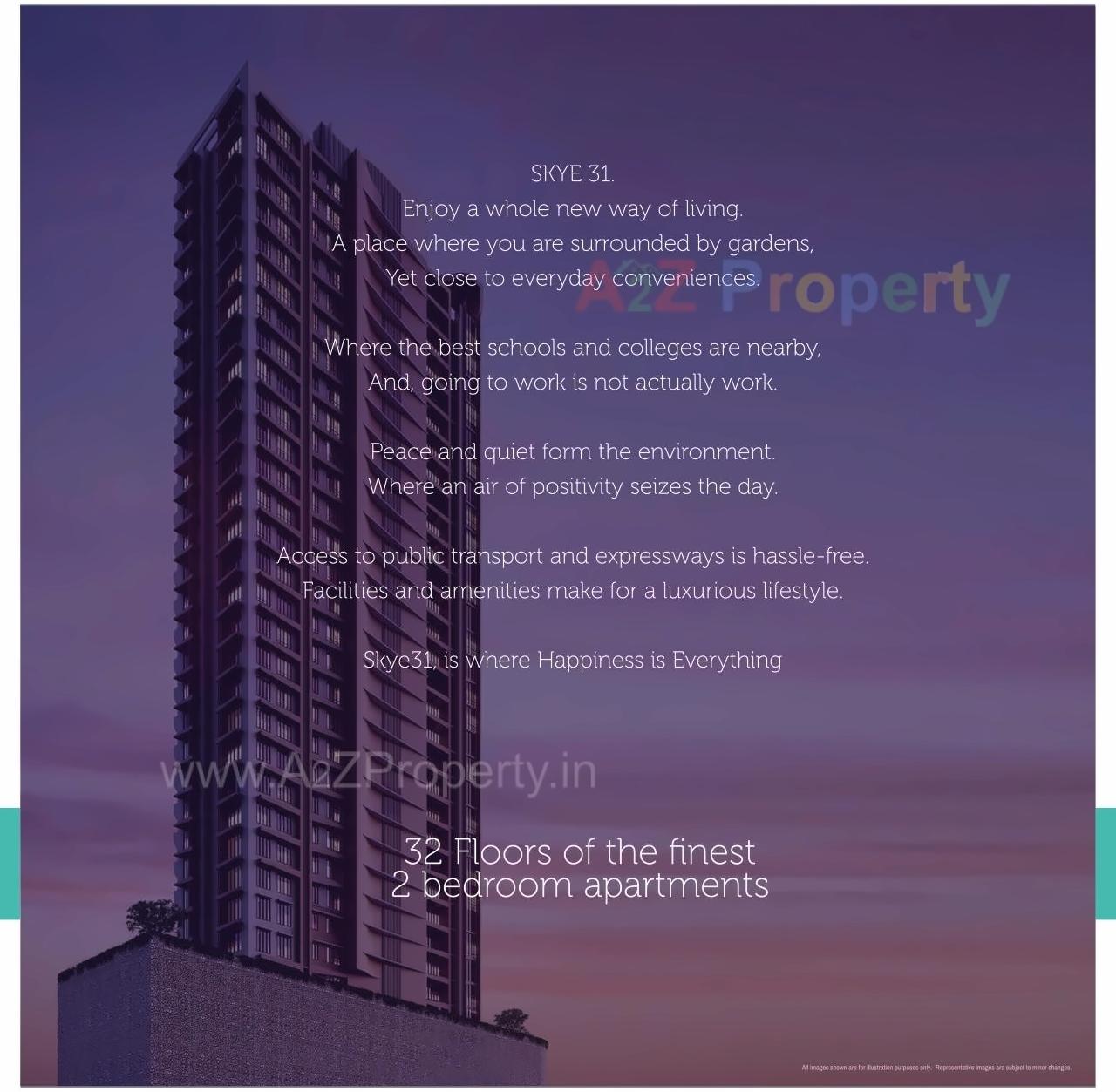 3D Elevation of real estate project Mittal Skye located at Fnorth400031, MumbaiCity, Maharashtra