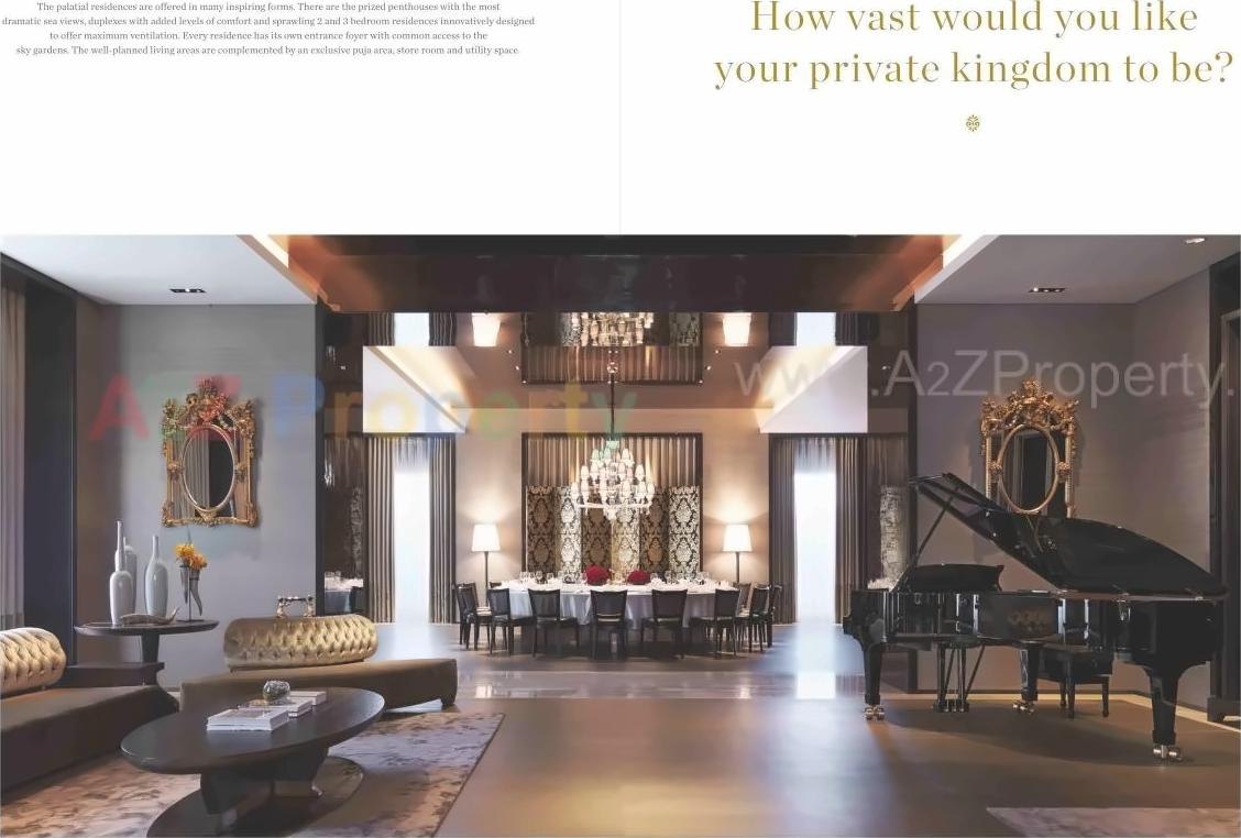 3D Elevation of real estate project New Cuffe Parade   Lodha Enchante 41st To 43rd Floor located at Fnorth400022, MumbaiCity, Maharashtra