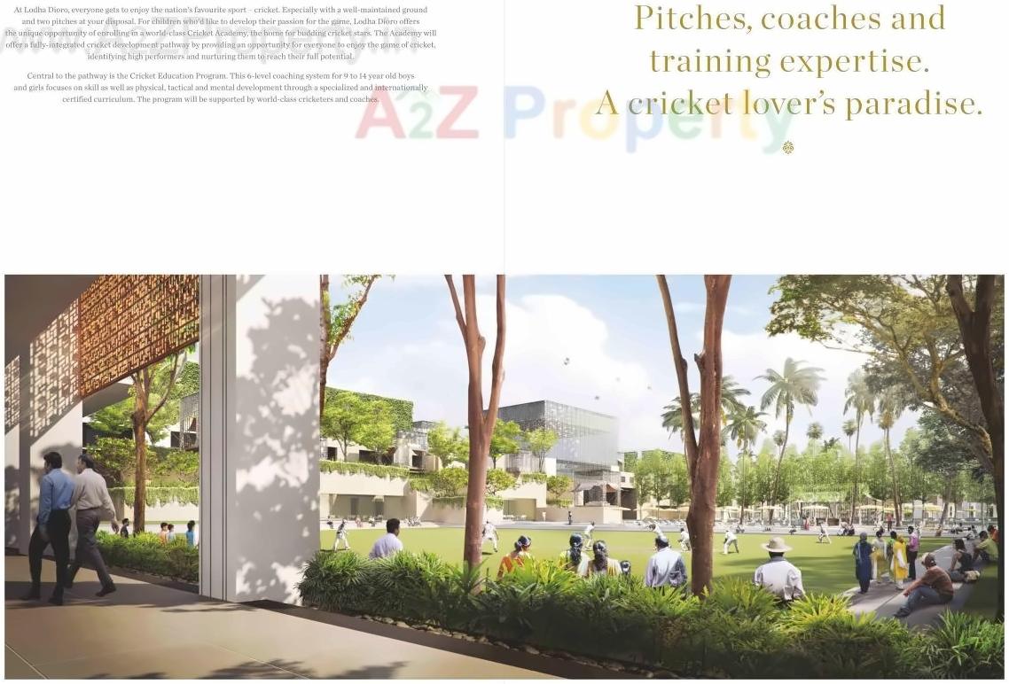 3D Elevation of real estate project New Cuffe Parade   Lodha Enchante 41st To 43rd Floor located at Fnorth400022, MumbaiCity, Maharashtra