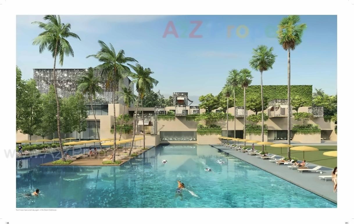 3D Elevation of real estate project New Cuffe Parade   Lodha Enchante 41st To 43rd Floor located at Fnorth400022, MumbaiCity, Maharashtra