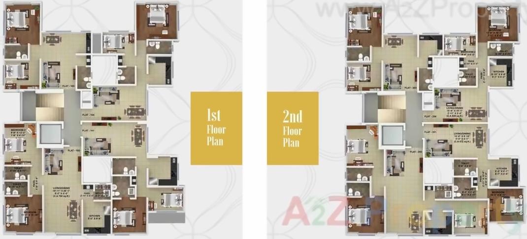 Layout of real estate project Om Sat located at Fnorth400014, MumbaiCity, Maharashtra
