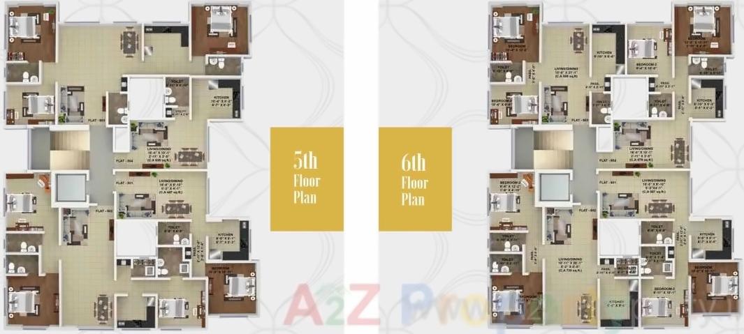 Layout of real estate project Om Sat located at Fnorth400014, MumbaiCity, Maharashtra