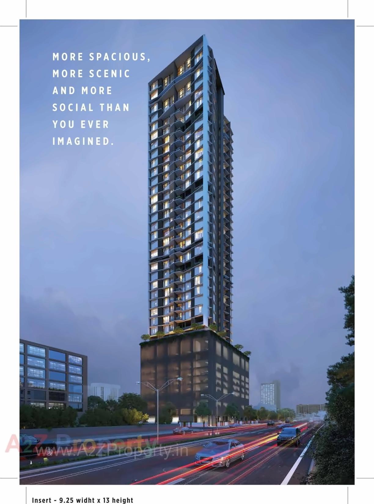 3D Elevation of real estate project Palette located at Mumbai-city, MumbaiCity, Maharashtra