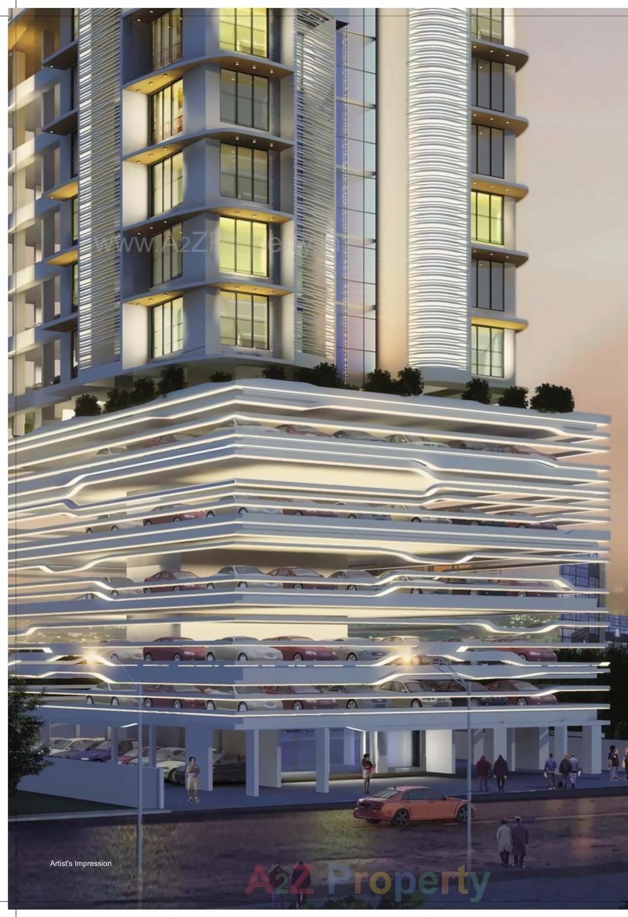 3D Elevation of real estate project Park Pallazzo located at Fnorth400014, MumbaiCity, Maharashtra