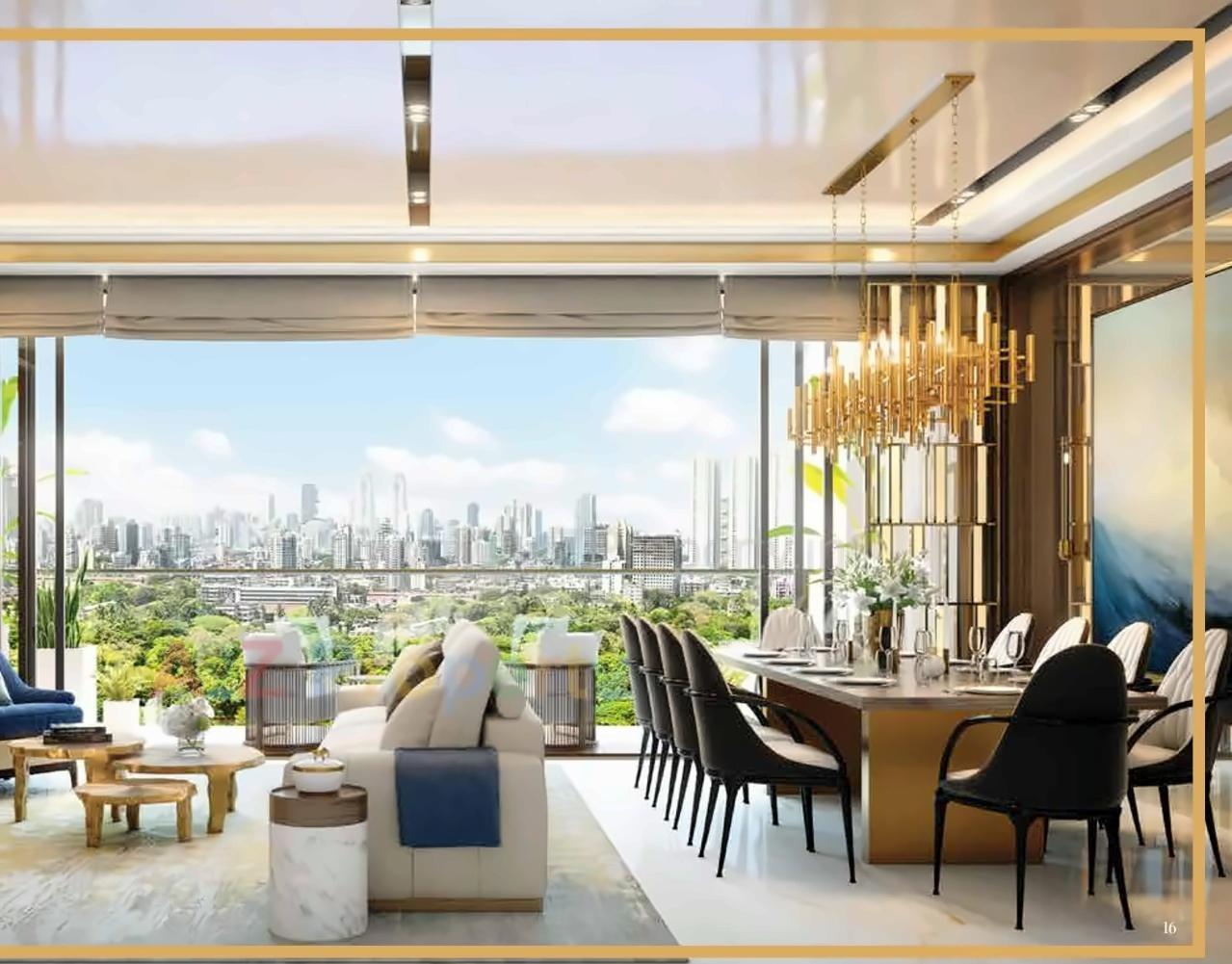 3D Elevation of real estate project Piramal Aranya   Wing A located at Mumbai-city, MumbaiCity, Maharashtra