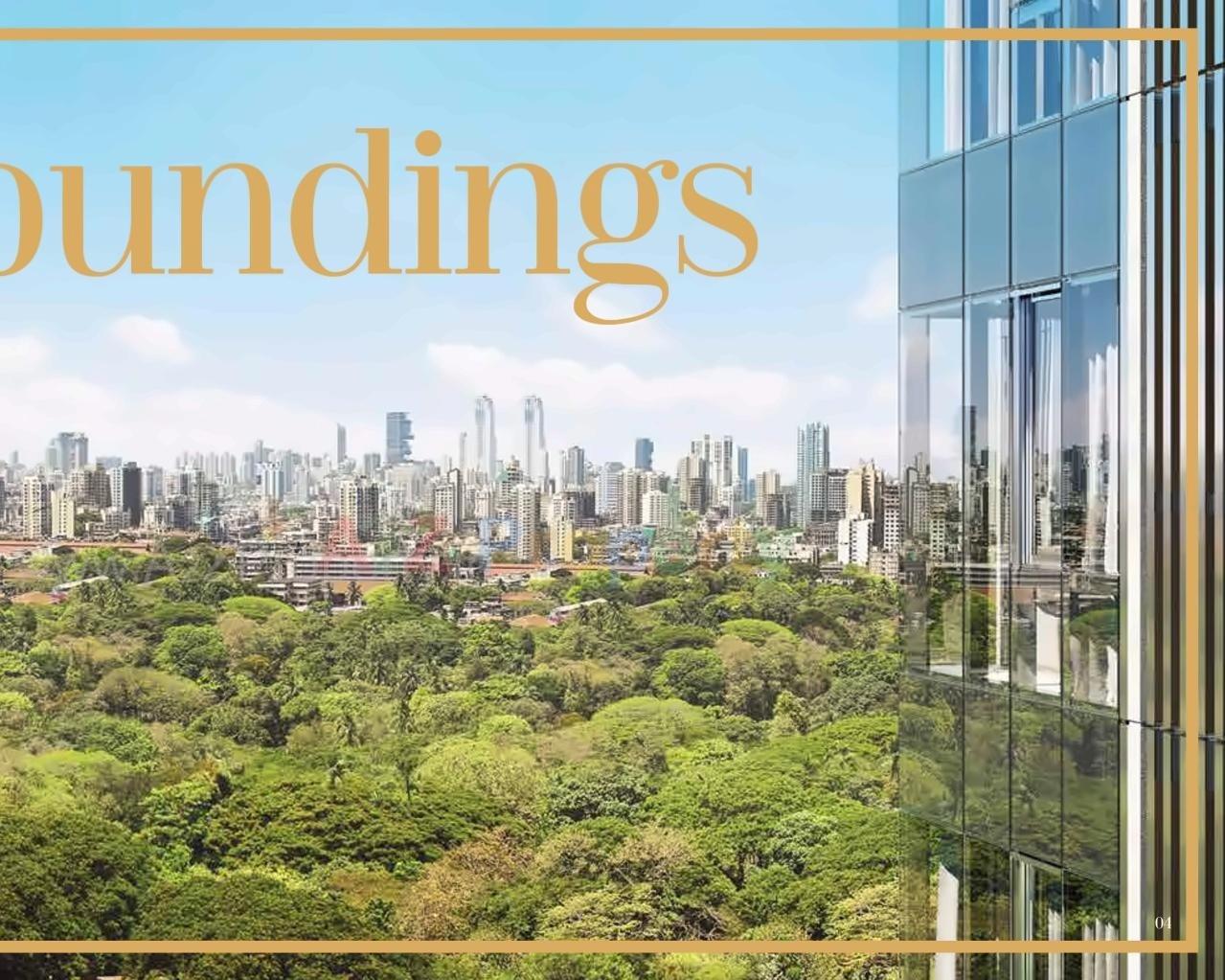 3D Elevation of real estate project Piramal Aranya   Wing A located at Mumbai-city, MumbaiCity, Maharashtra