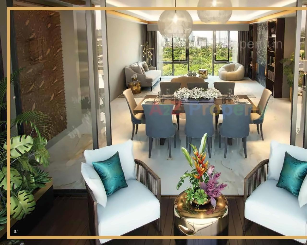 3D Elevation of real estate project Piramal Aranya   Wing A located at Mumbai-city, MumbaiCity, Maharashtra