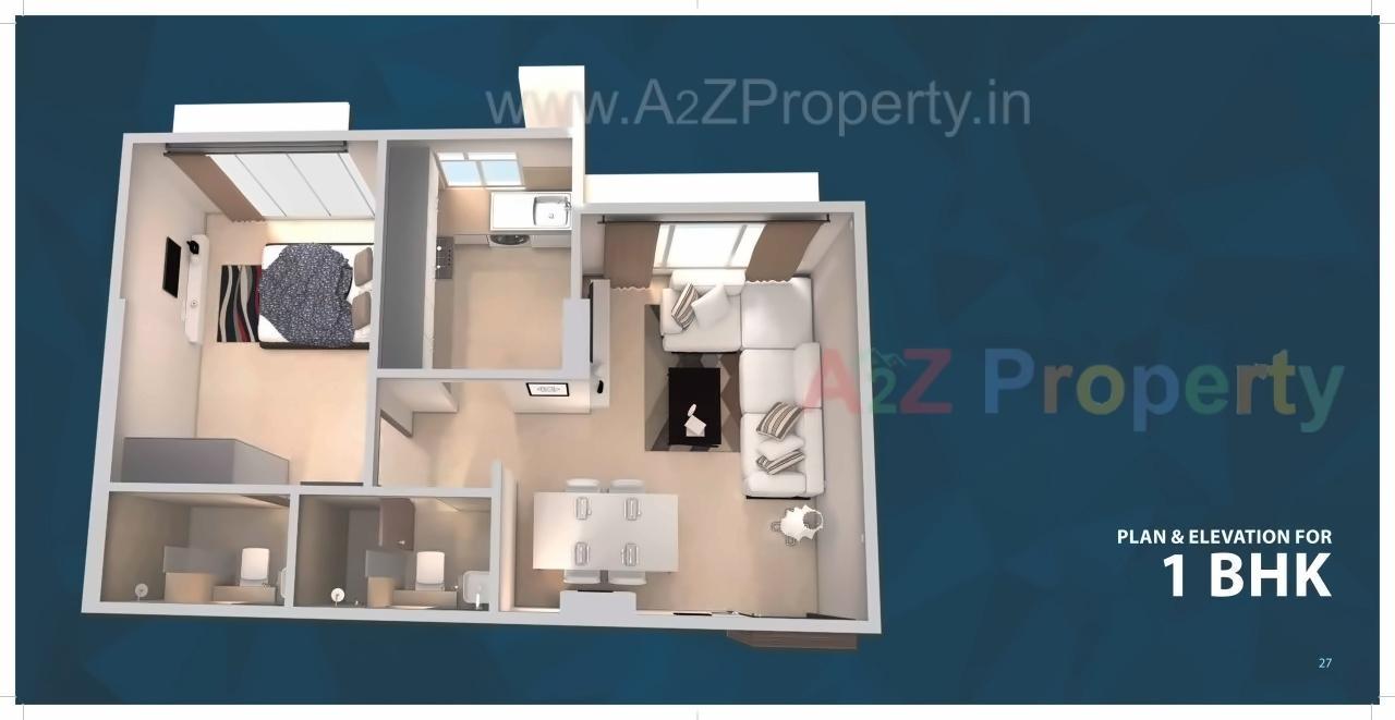 Layout of real estate project Poddar Spraha Diamond located at Mumbai-city, MumbaiCity, Maharashtra