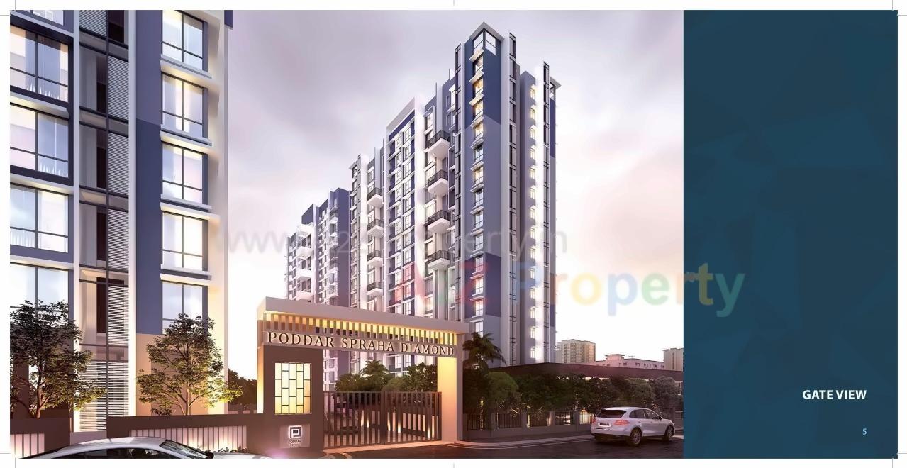 3D Elevation of real estate project Poddar Spraha Diamond located at Mumbai-city, MumbaiCity, Maharashtra