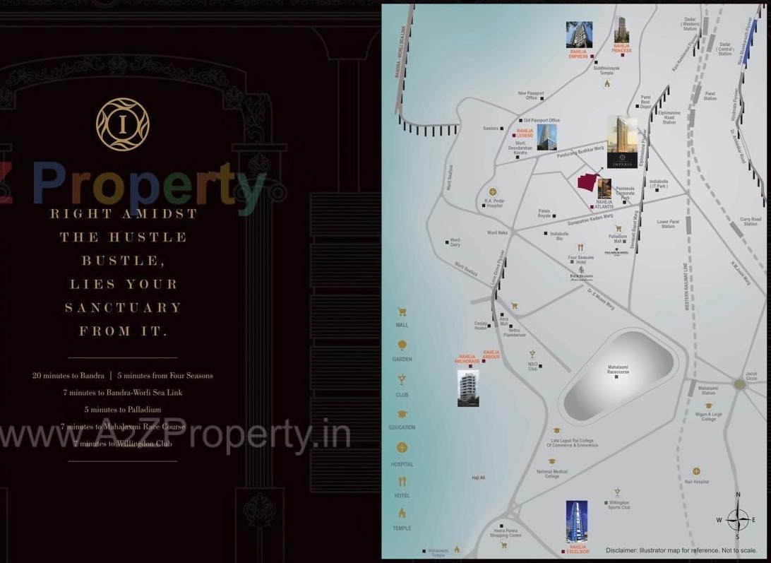  of real estate project Raheja Imperia located at Gsouth400013, MumbaiCity, Maharashtra