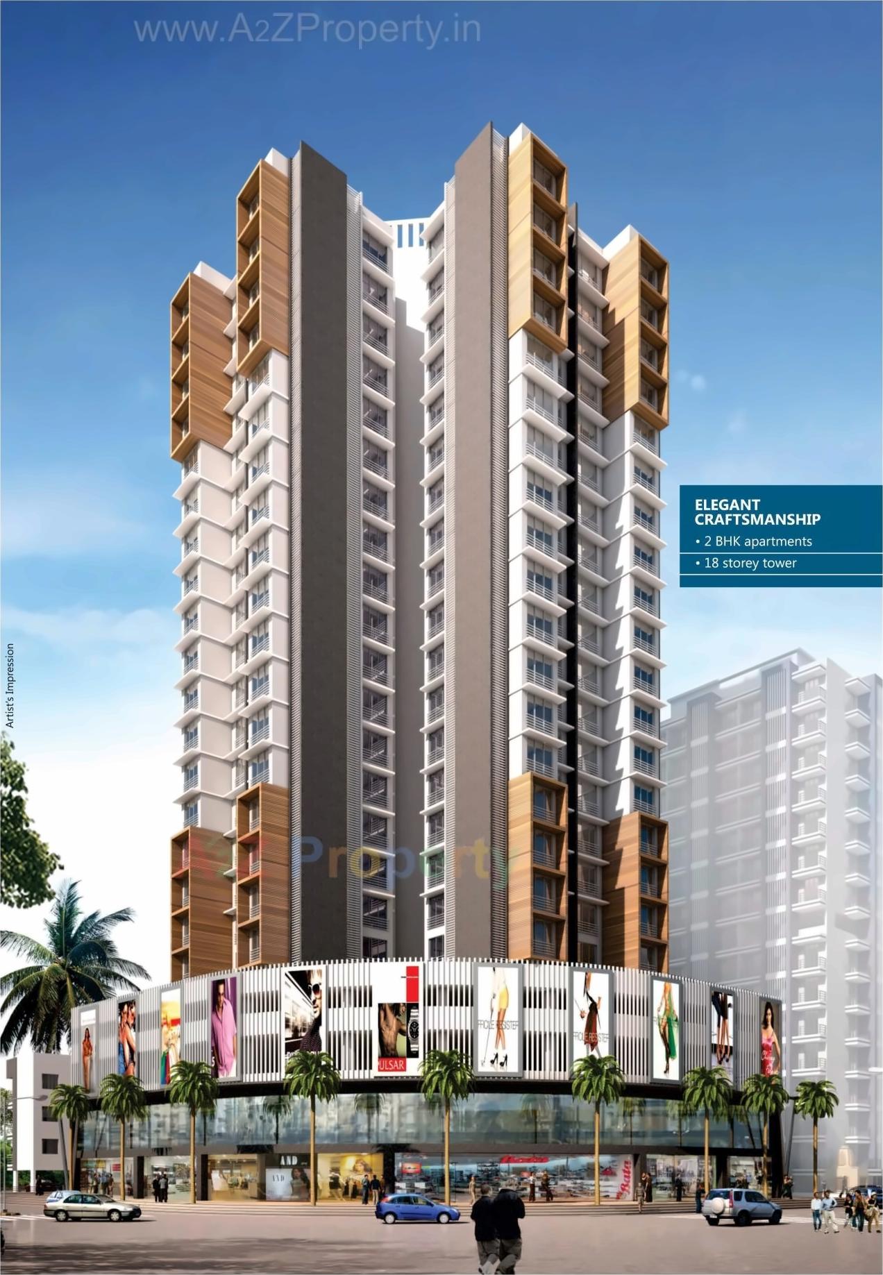 3D Elevation of real estate project Raj Spectrum located at Mumbai-city, MumbaiCity, Maharashtra