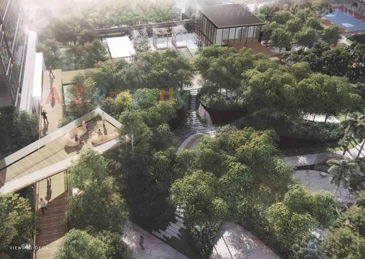 3D Elevation of real estate project Rustomjee Crown located at Gsouth400025, MumbaiCity, Maharashtra