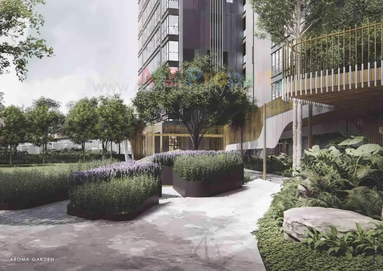 3D Elevation of real estate project Rustomjee Crown located at Gsouth400025, MumbaiCity, Maharashtra