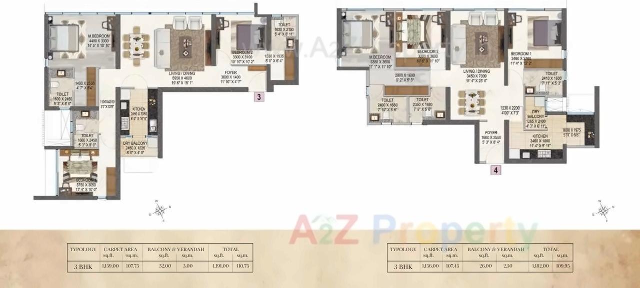Layout of real estate project Salsette located at E400027, MumbaiCity, Maharashtra