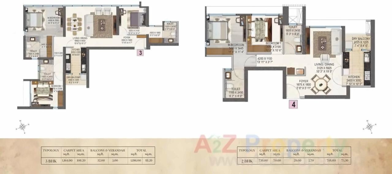 Layout of real estate project Salsette located at E400027, MumbaiCity, Maharashtra