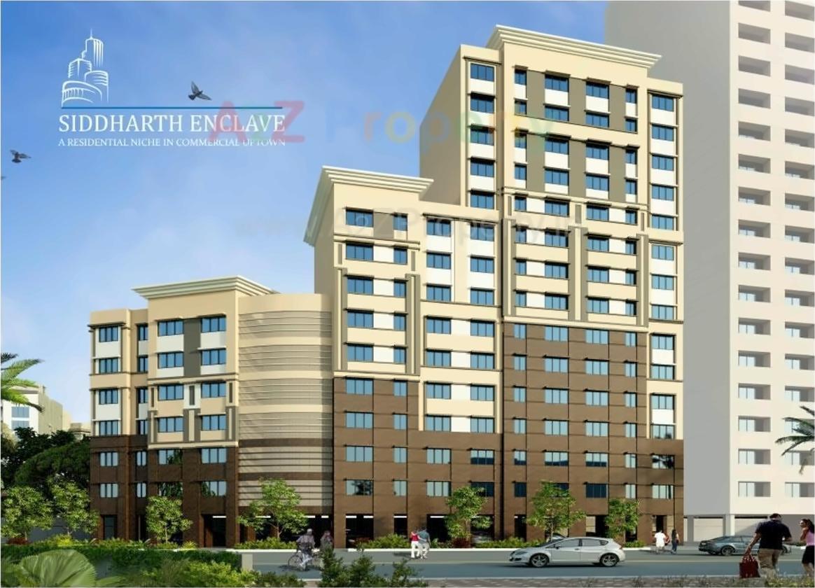 3D Elevation of real estate project Siddharth Enclave located at Gsouth400013, MumbaiCity, Maharashtra