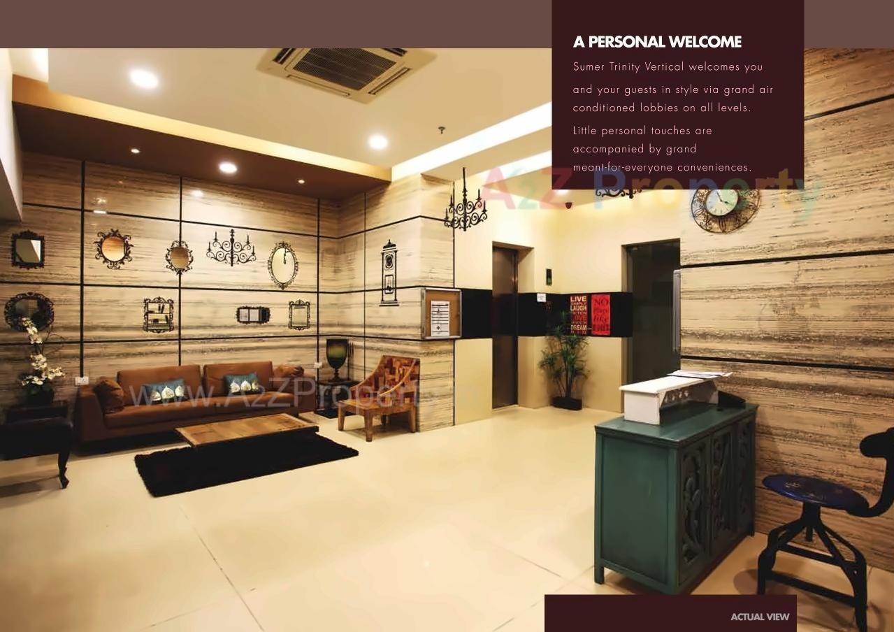 3D Elevation of real estate project Sumer Trinity Vertical located at Gsouth400025, MumbaiCity, Maharashtra