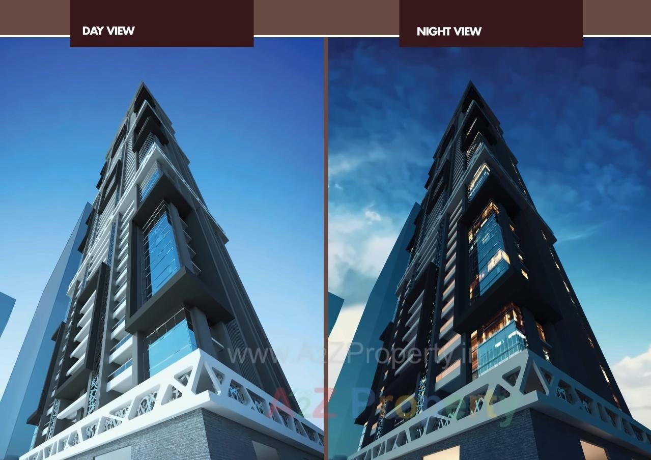 3D Elevation of real estate project Sumer Trinity Vertical located at Gsouth400025, MumbaiCity, Maharashtra