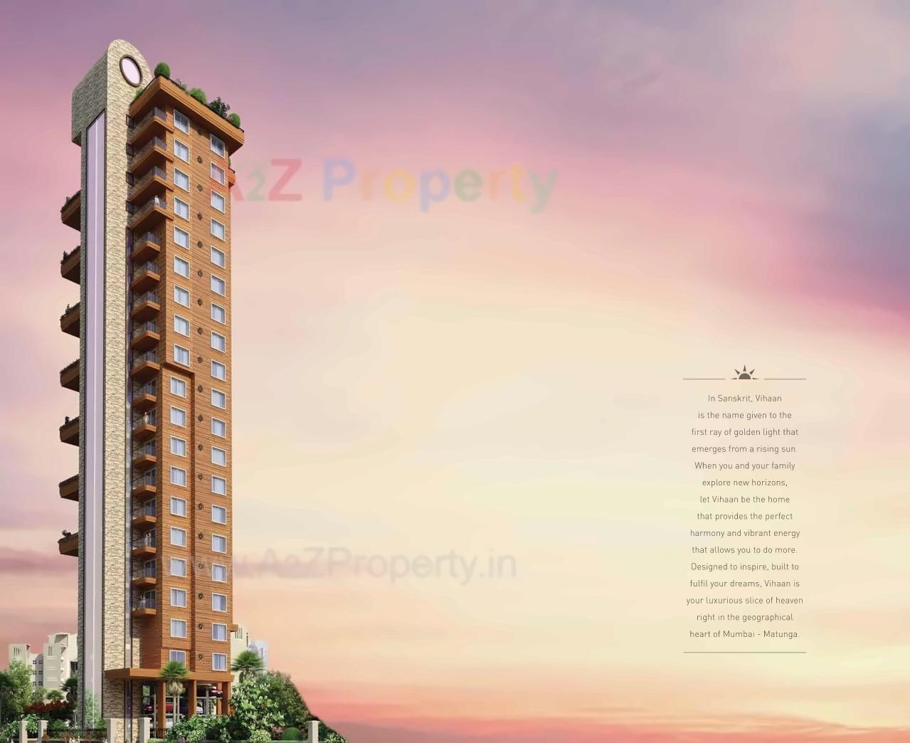 3D Elevation of real estate project Tridhaatu Vihaan located at Mumbai-city, MumbaiCity, Maharashtra