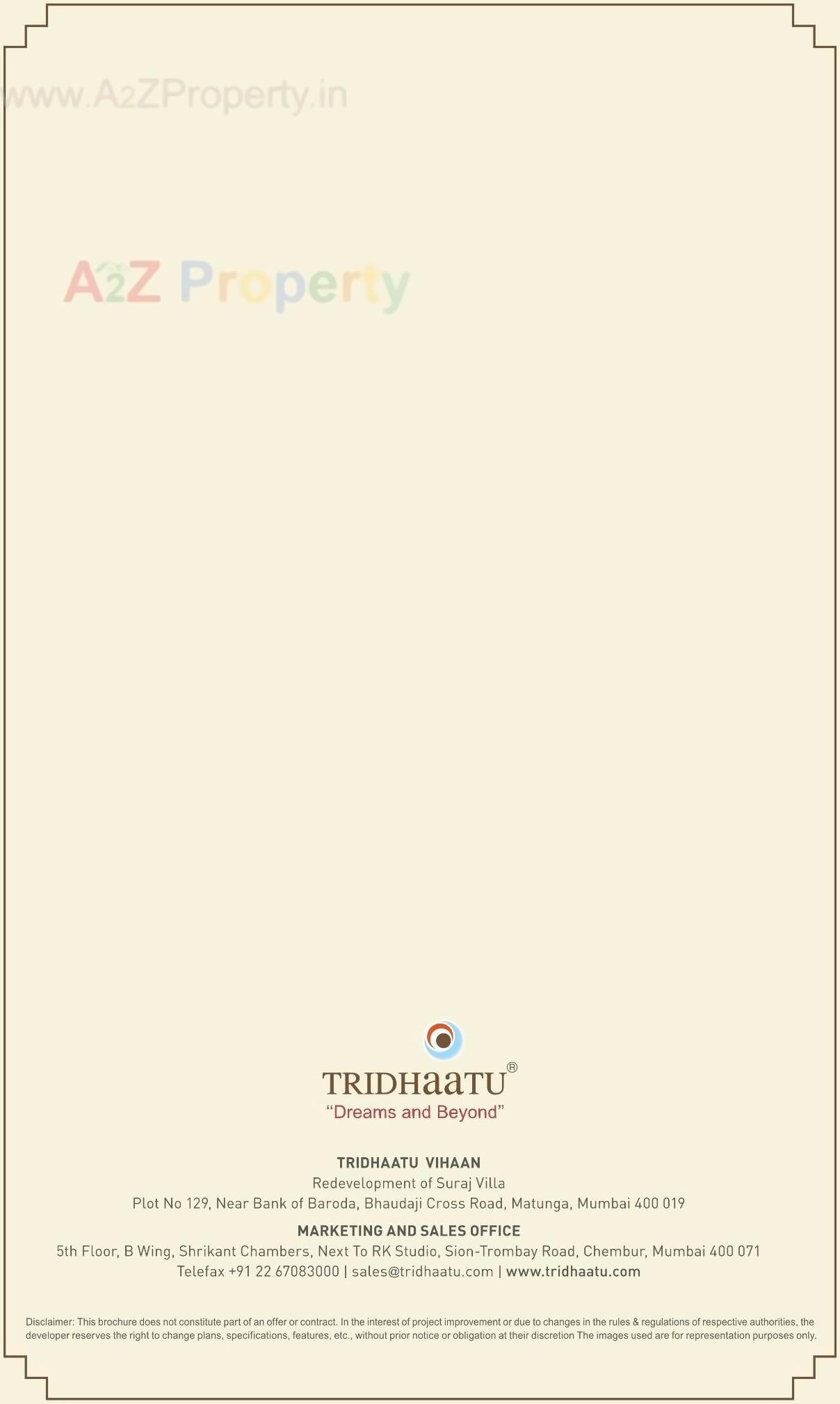  of real estate project Tridhaatu Vihaan located at Mumbai-city, MumbaiCity, Maharashtra